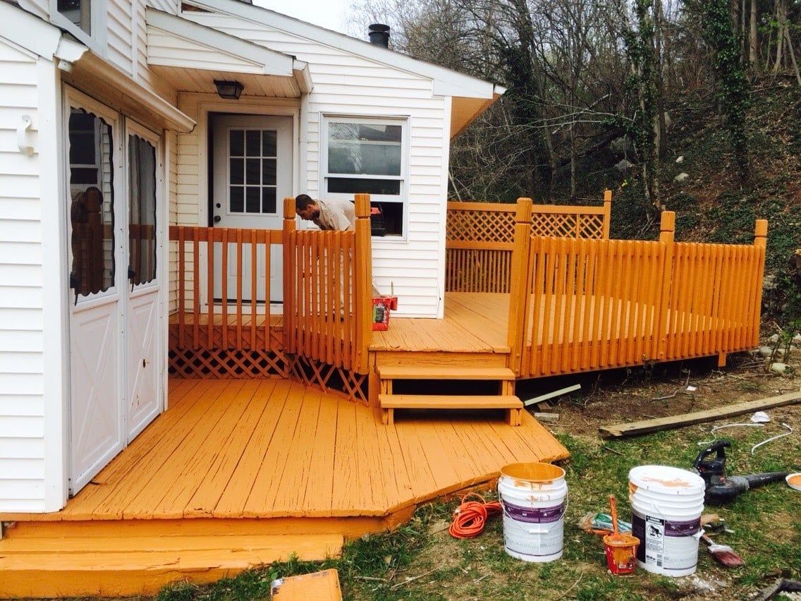 Beautiful Deck — Waterbury, CT — Armend's Painting and Home Improvement