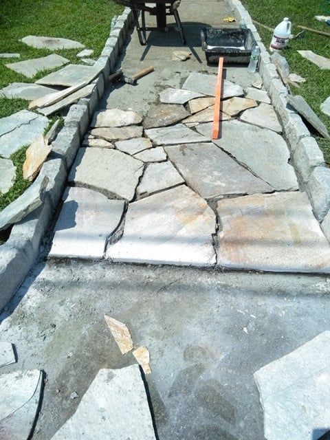 Stone Walkway — Waterbury, CT — Armend's Painting and Home Improvement