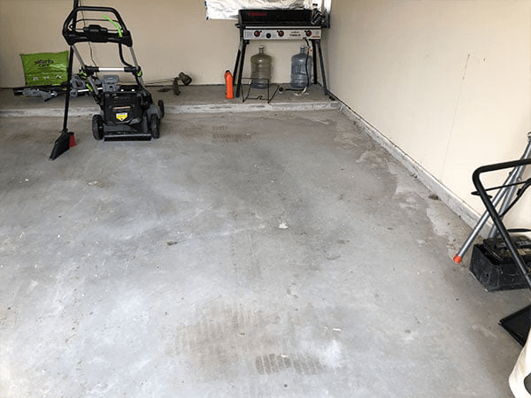 cleaned out garage after junk removal