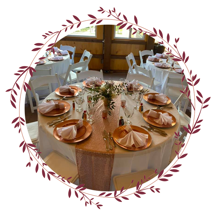 Reception — West Paris, ME — TL Barn