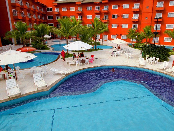 Piscina do hotel