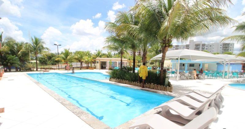 Piscina do hotel