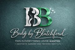 Chestnut Wellness Med Spa Ark City, KS a logo for body by blatchford