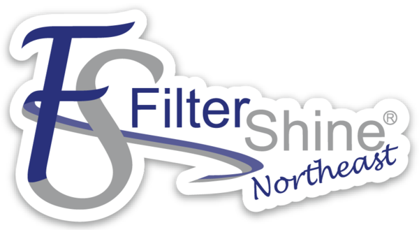 Logo for FilterShine Northeast: a stylized