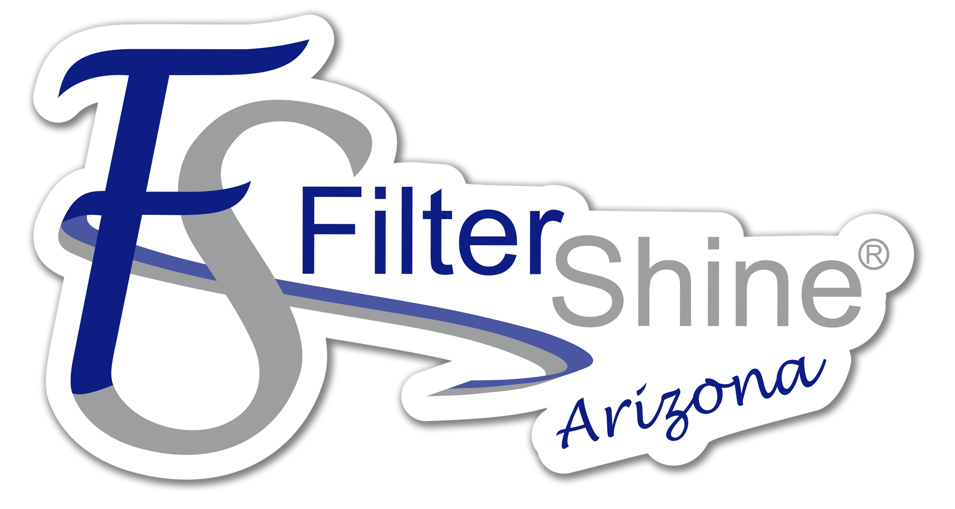 A Blue And Gray Logo For Filter Shine Arizona A Blue And Gray Logo For Filter Shine Arizona