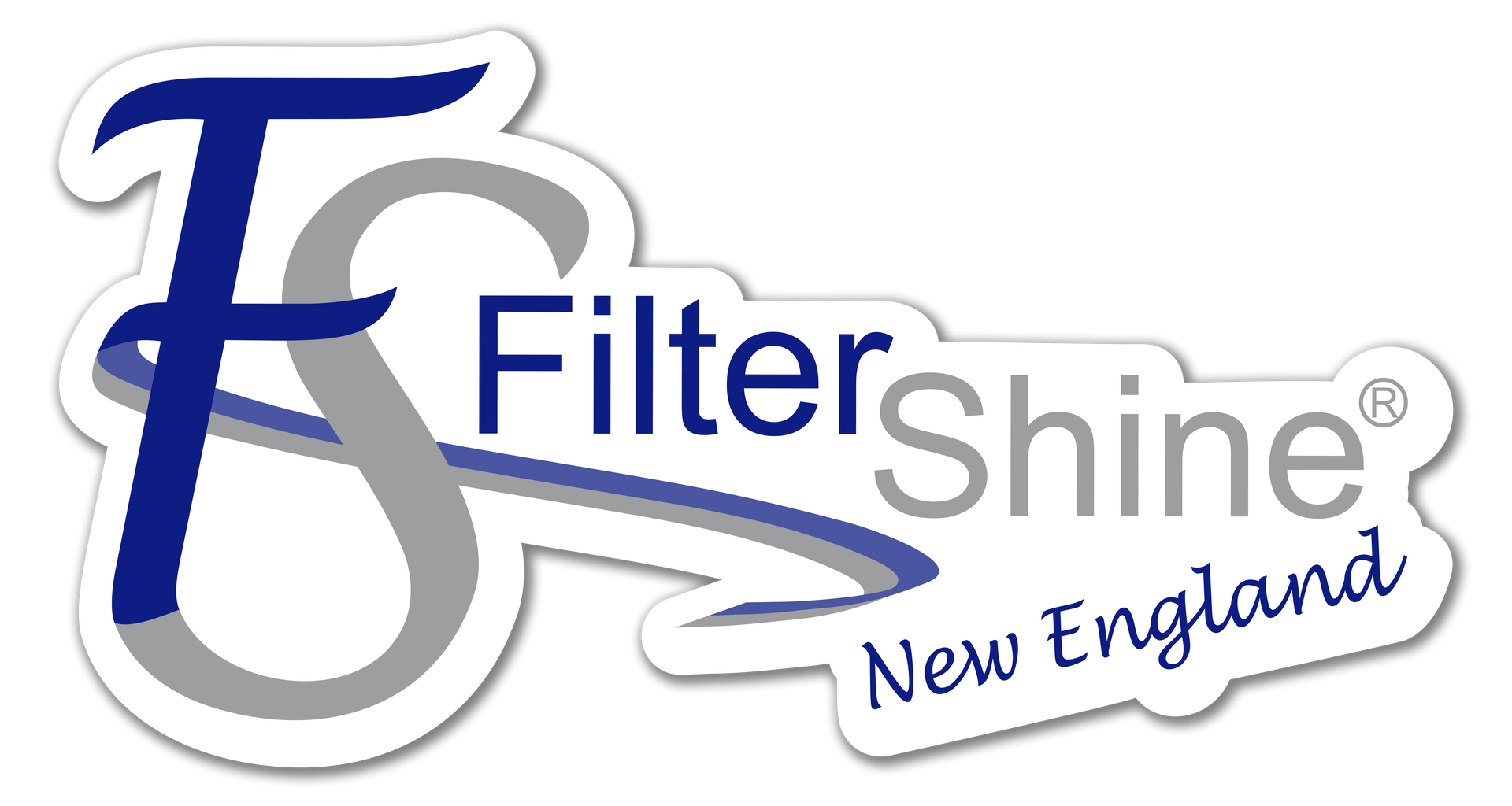 A Blue And Gray Logo For Filter Shine New England A Blue And Gray Logo For Filter Shine New England