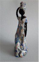 African Look - Keramiek Kunstwerk