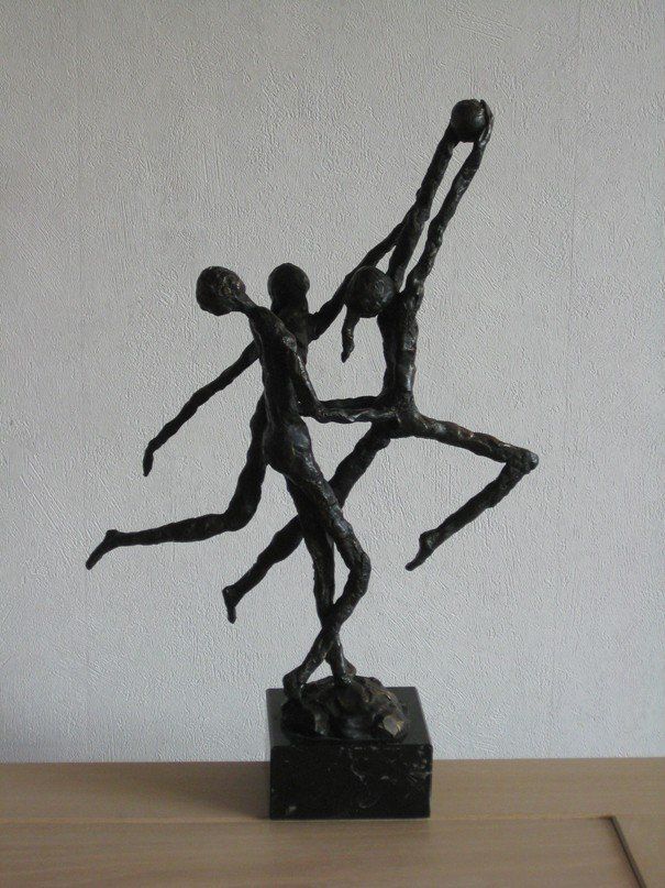Korfbal - Bronzen Beeld
