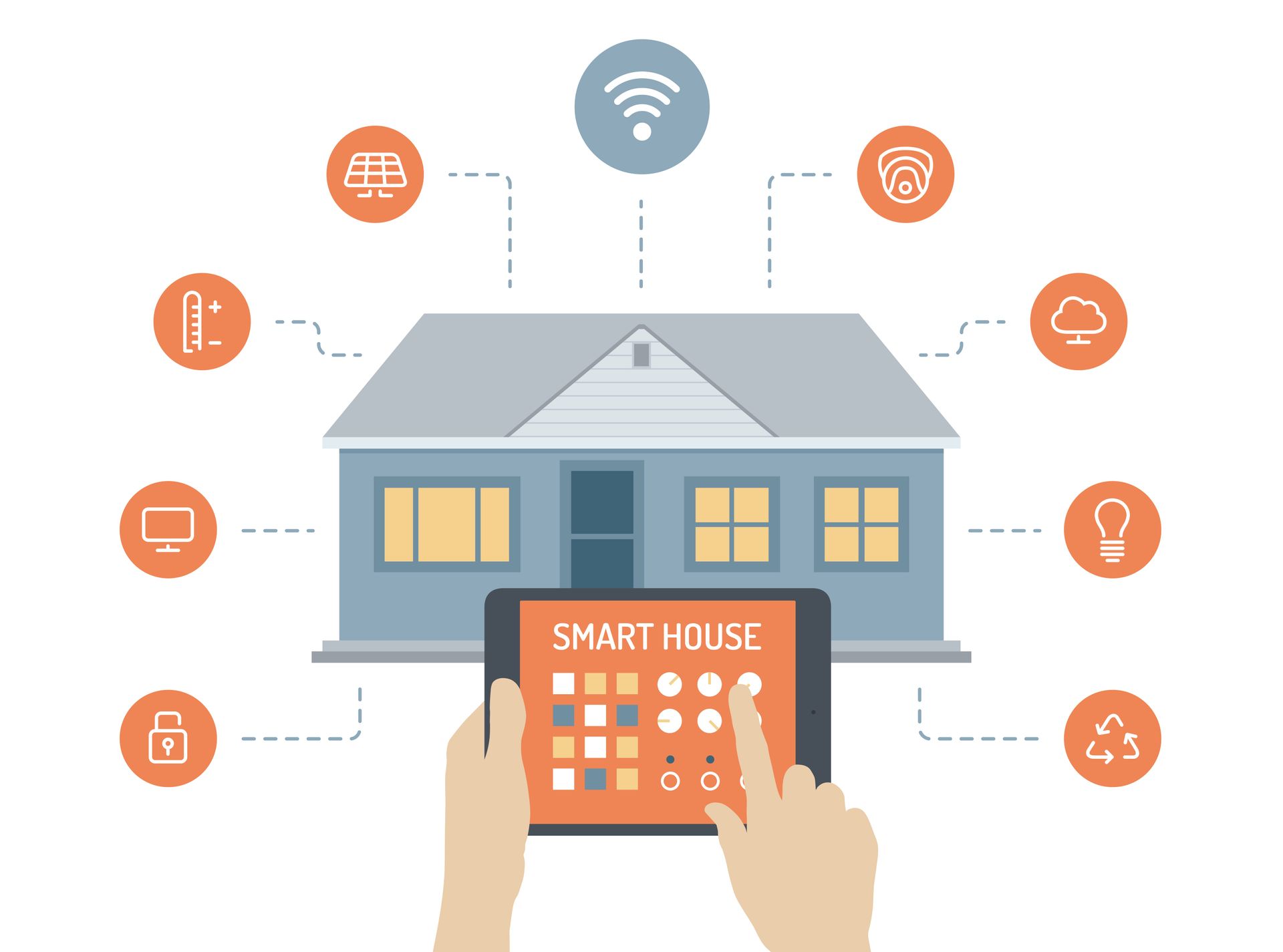Automated House Concept — Hardies Electrical Contracting Services in Darwin, NT