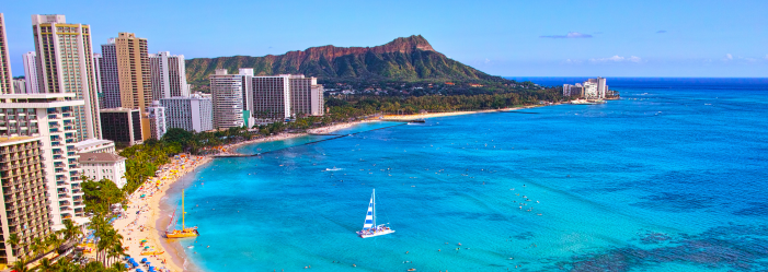 Waikiki beachfront condos