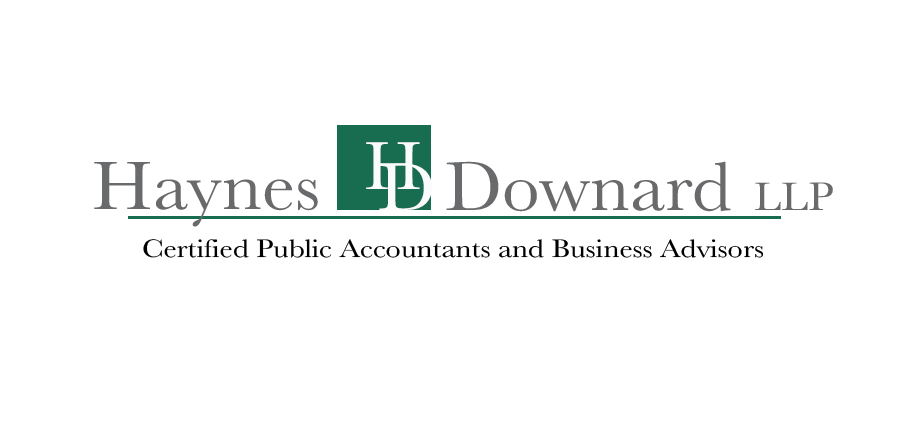 A logo for haynes downard llp certified public accountants and business advisors
