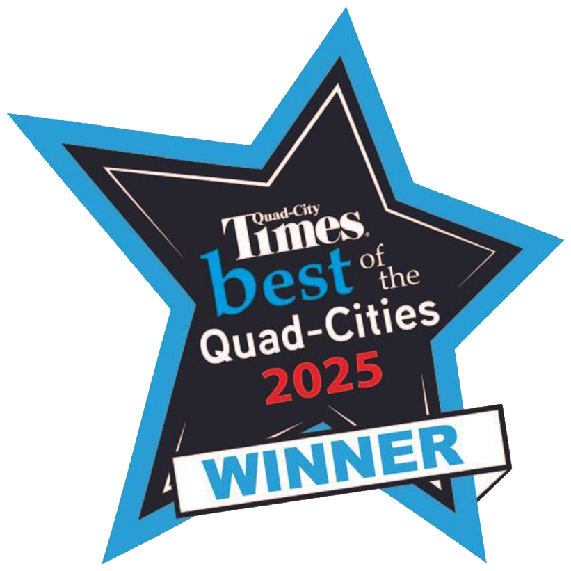 Star-shaped award logo:
