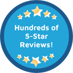 Hundreds of 5-star reviews