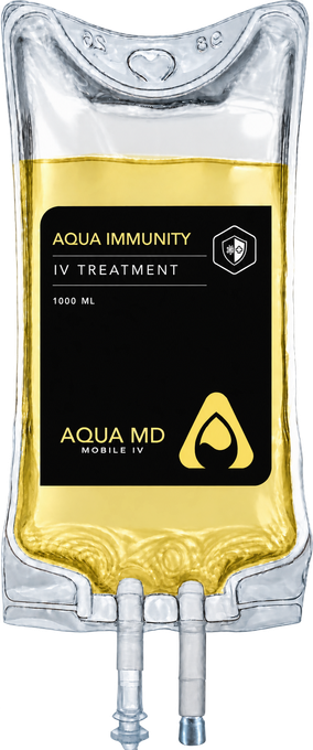 Aqua Immunity IV hydration treatment in Silverdale by AQUA MD