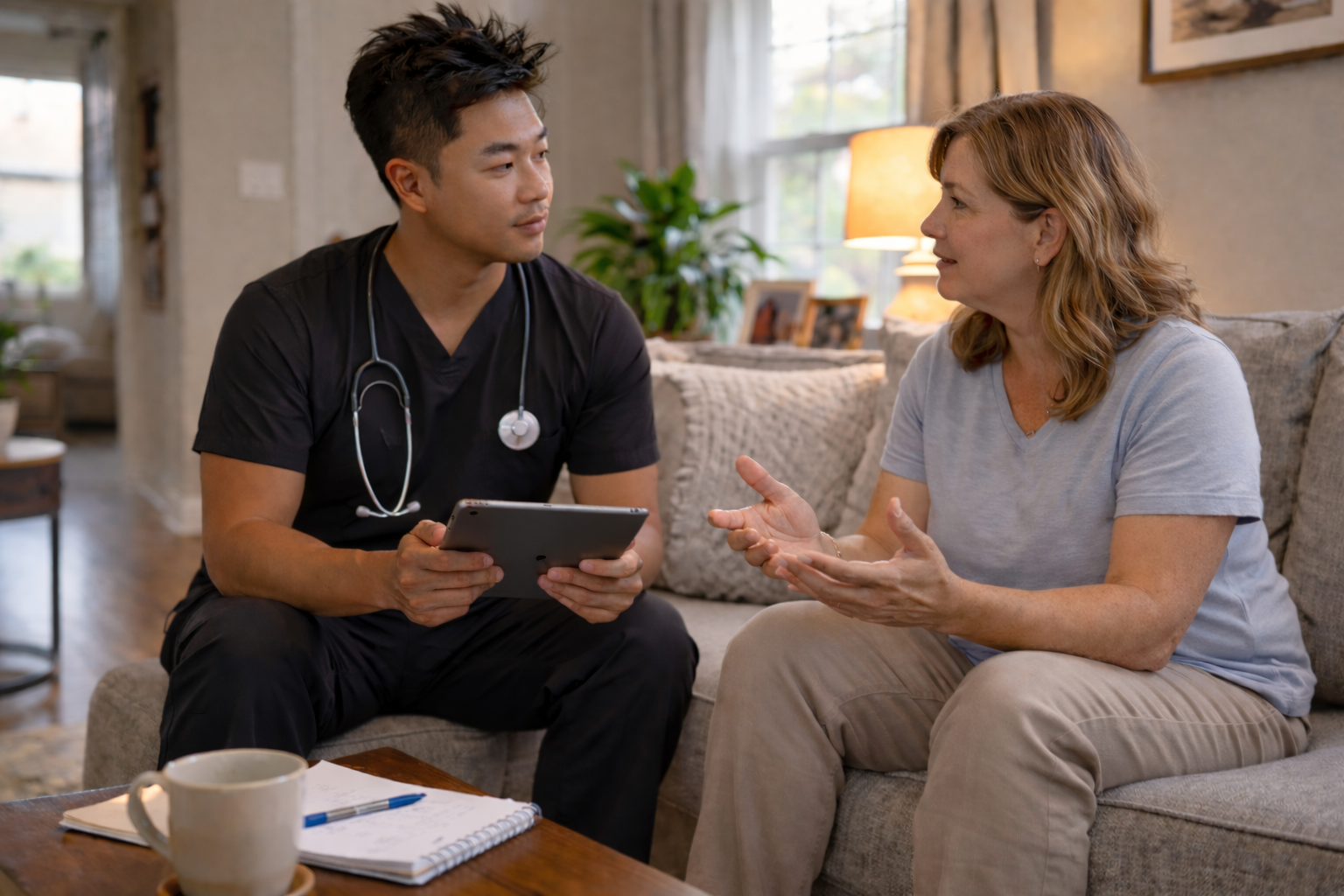 physician consultation by Dr Ron from AQUA MD Mobile IV in Bremerton