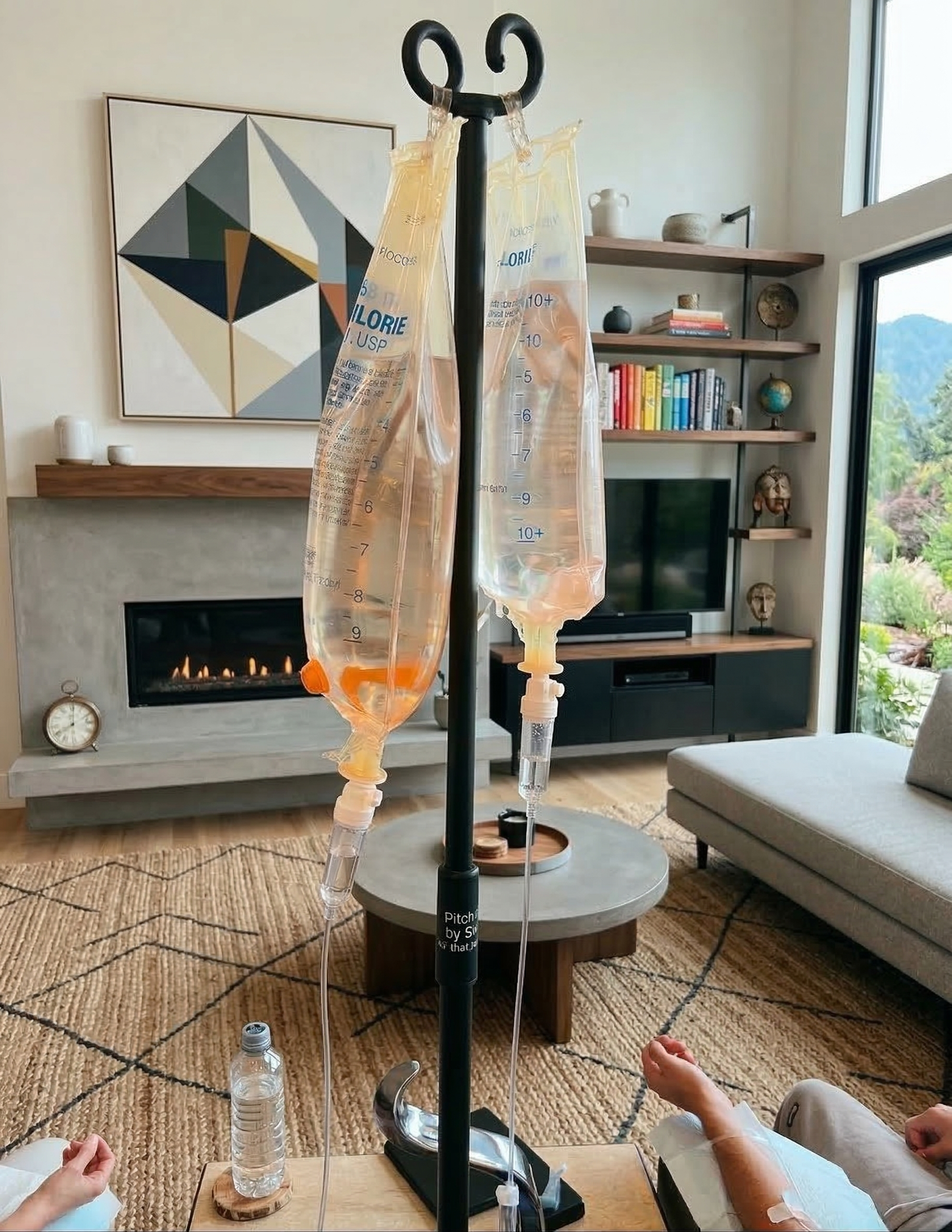 Patients receiving in-home IV hydration therapy from AQUA MD in for illness recovery in Bremerton WA
