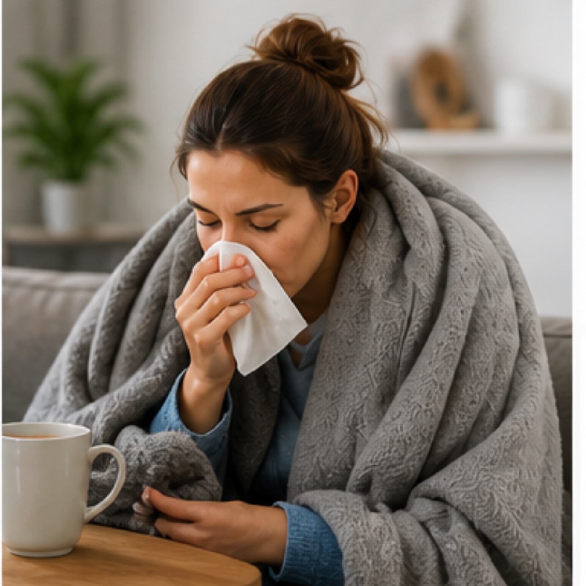 tired patient from chronic illness or acute infection