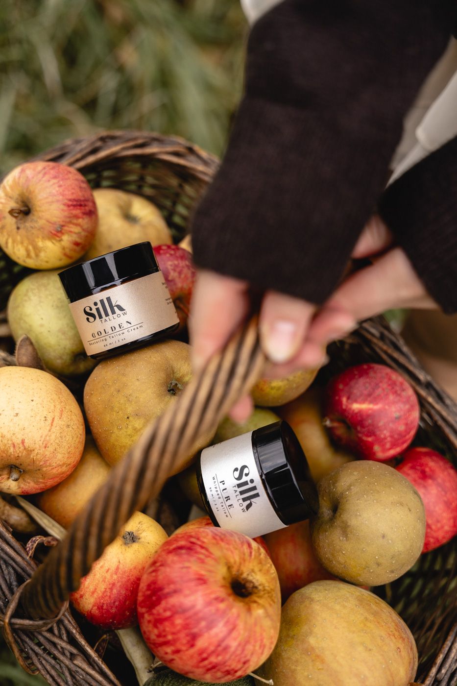 personal branding shoot voor de founder van Silk tallow 