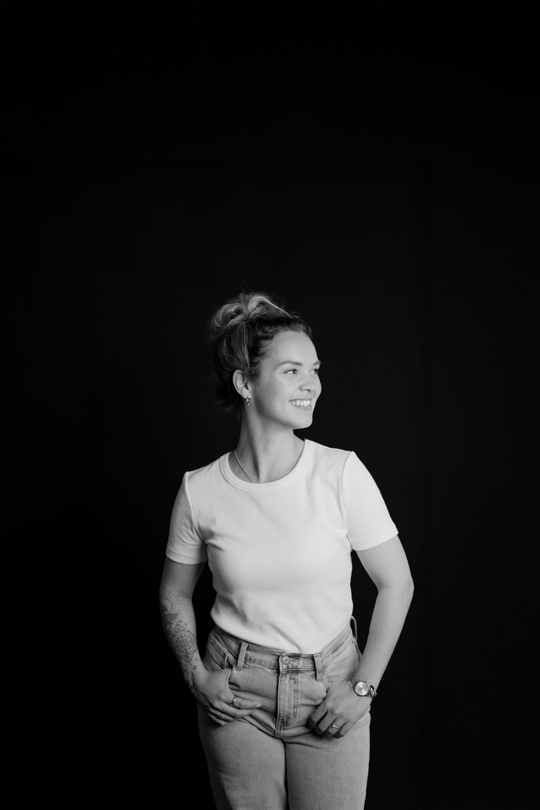 personal branding fotoshoot zwart wit