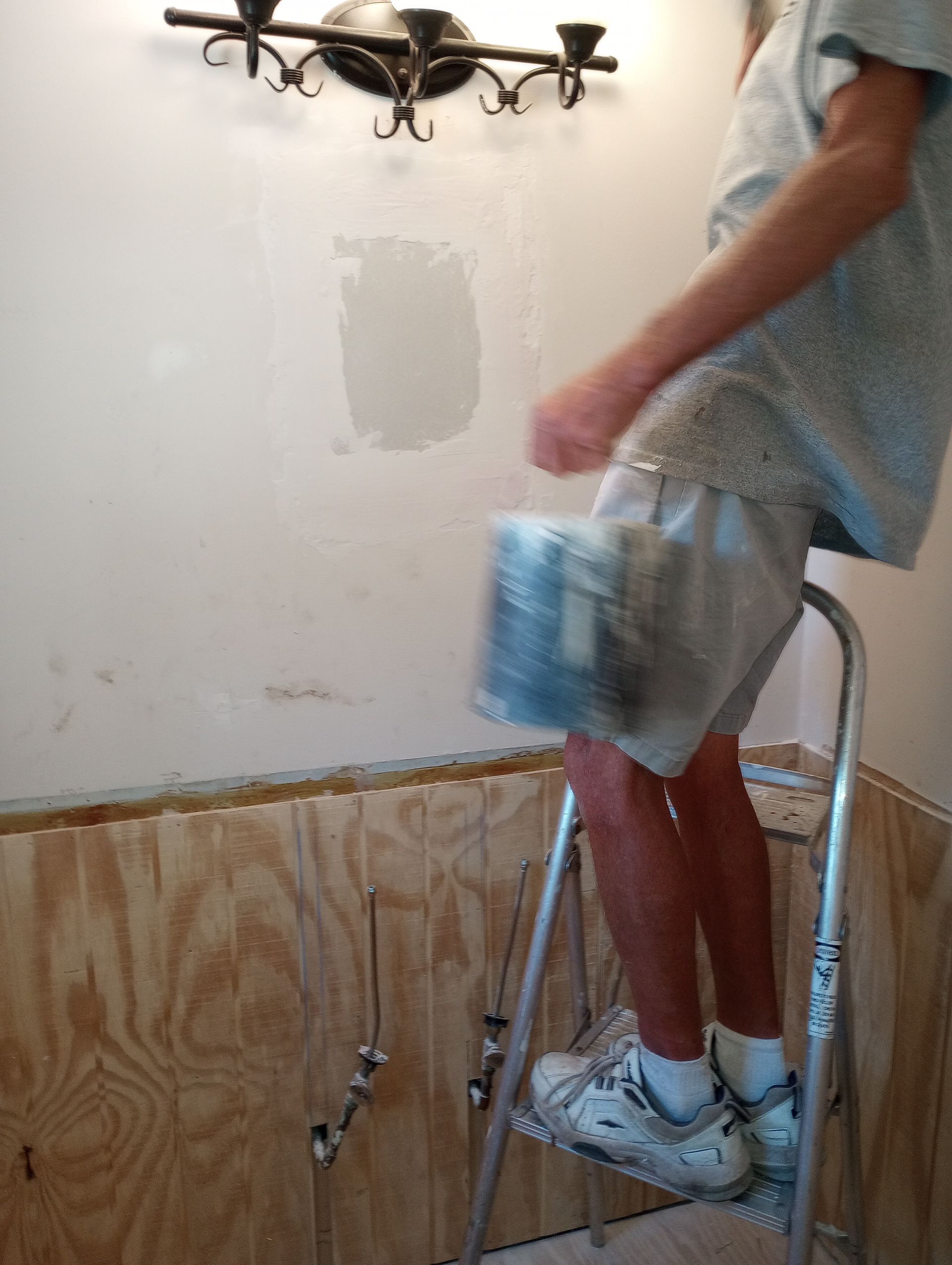 Bathroom remodel 3