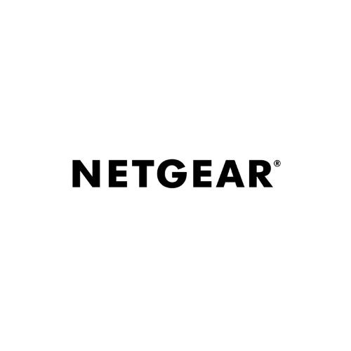NETGEAR logo in black text on a white background.
