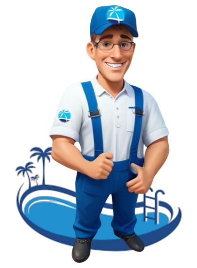 A man in overalls and a hat with the letter k on it