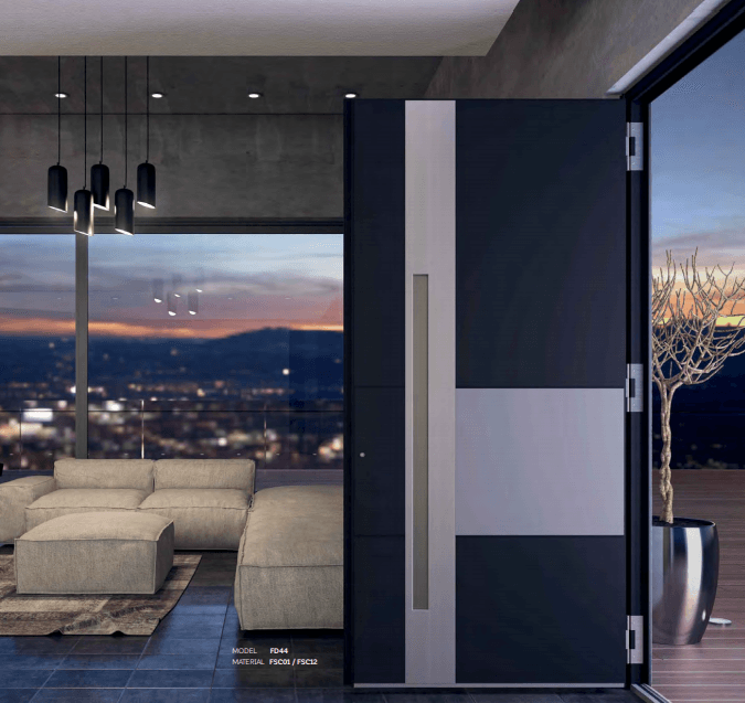 Aluminium FESTA SYSTEM door Wales