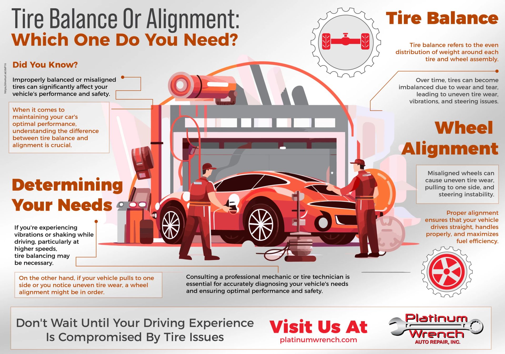 Balance Alignment Tire Balance Or Alignment? -INFOGRAPHIC