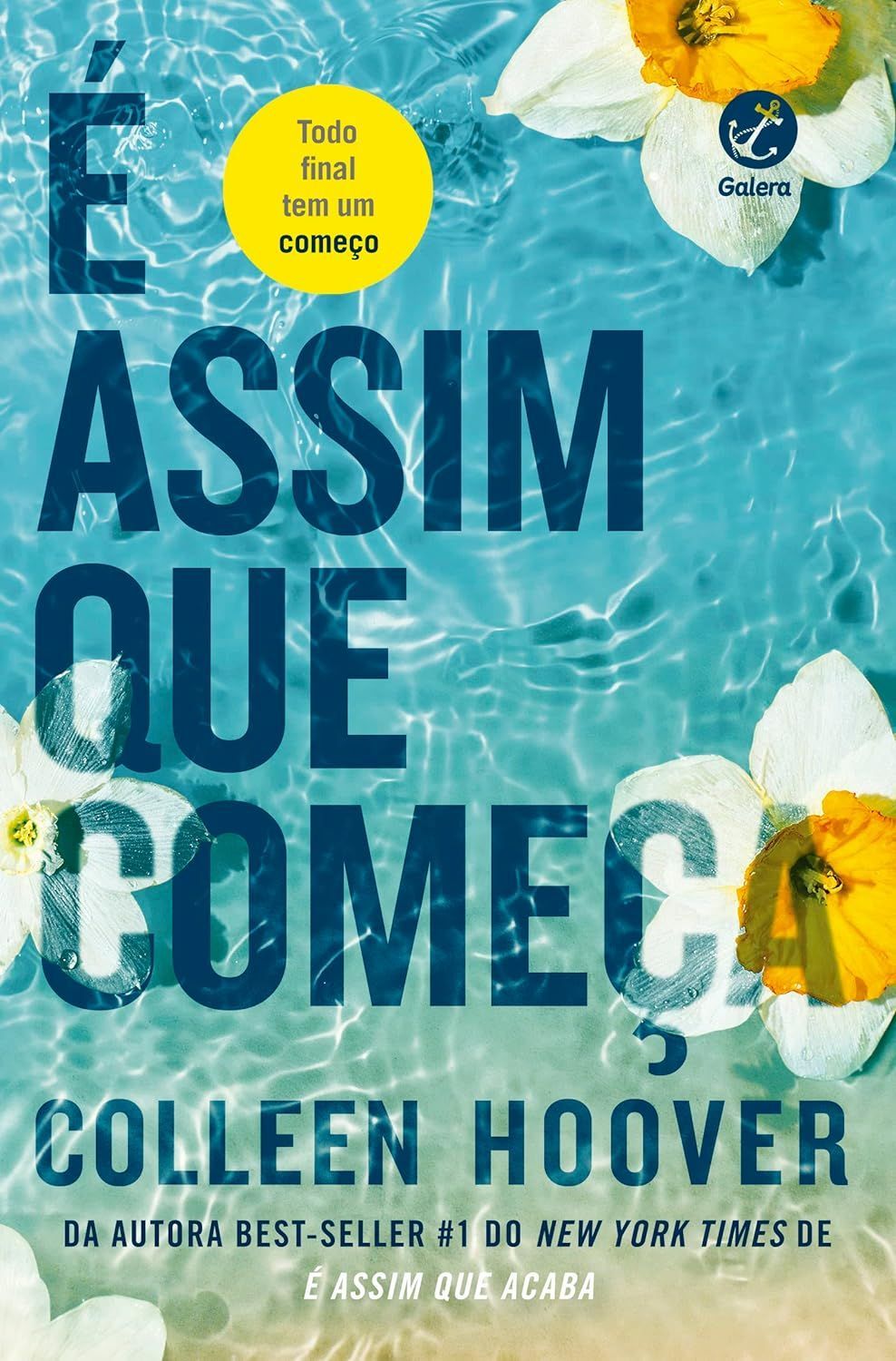 A capa do livro assim que comeca de colleen hoover