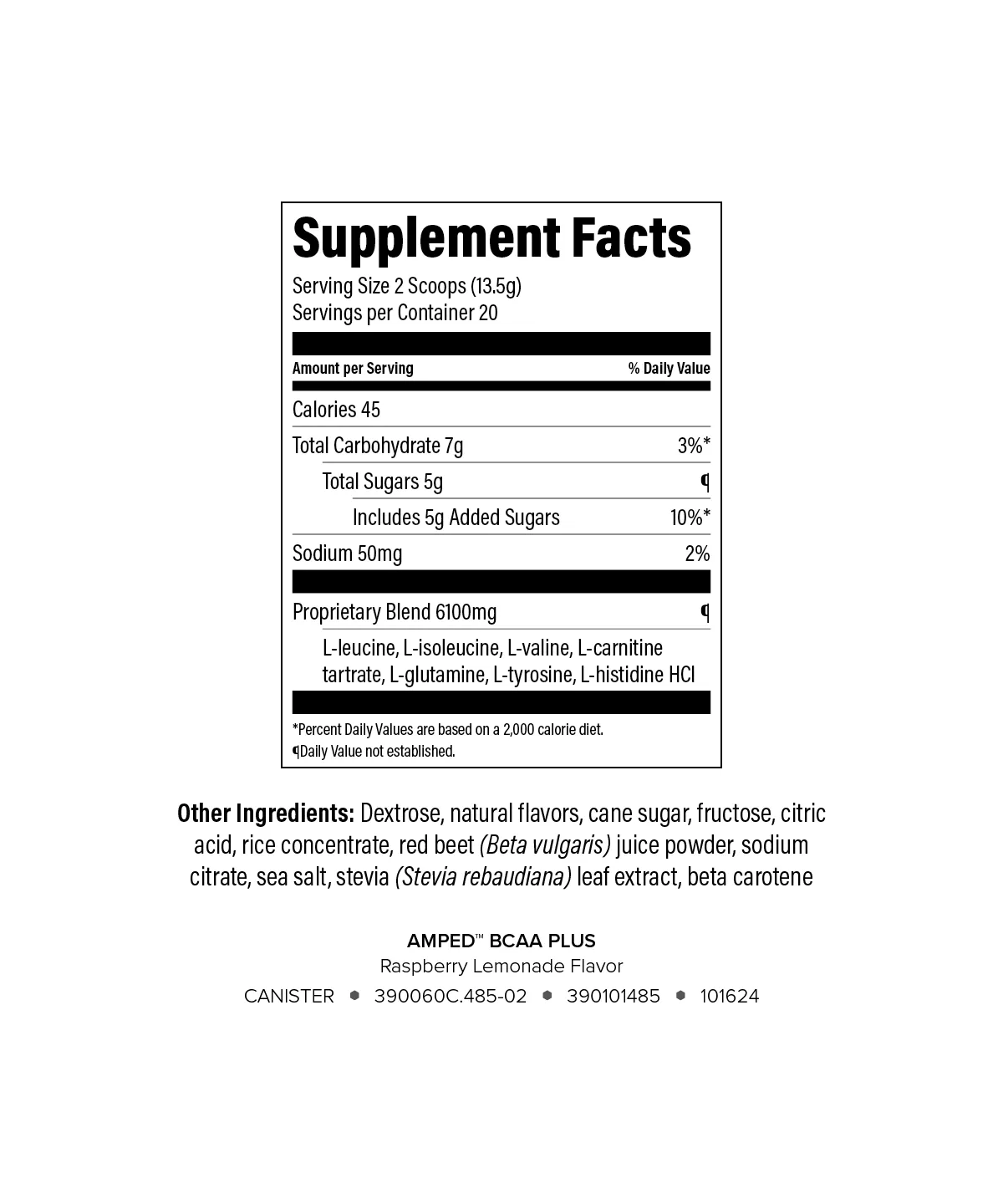 AMPED™ BCAA Plus