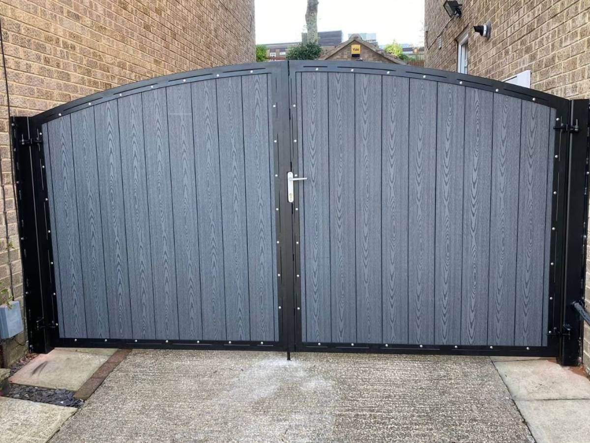 Nottingham Metalworks composite metal garden gates