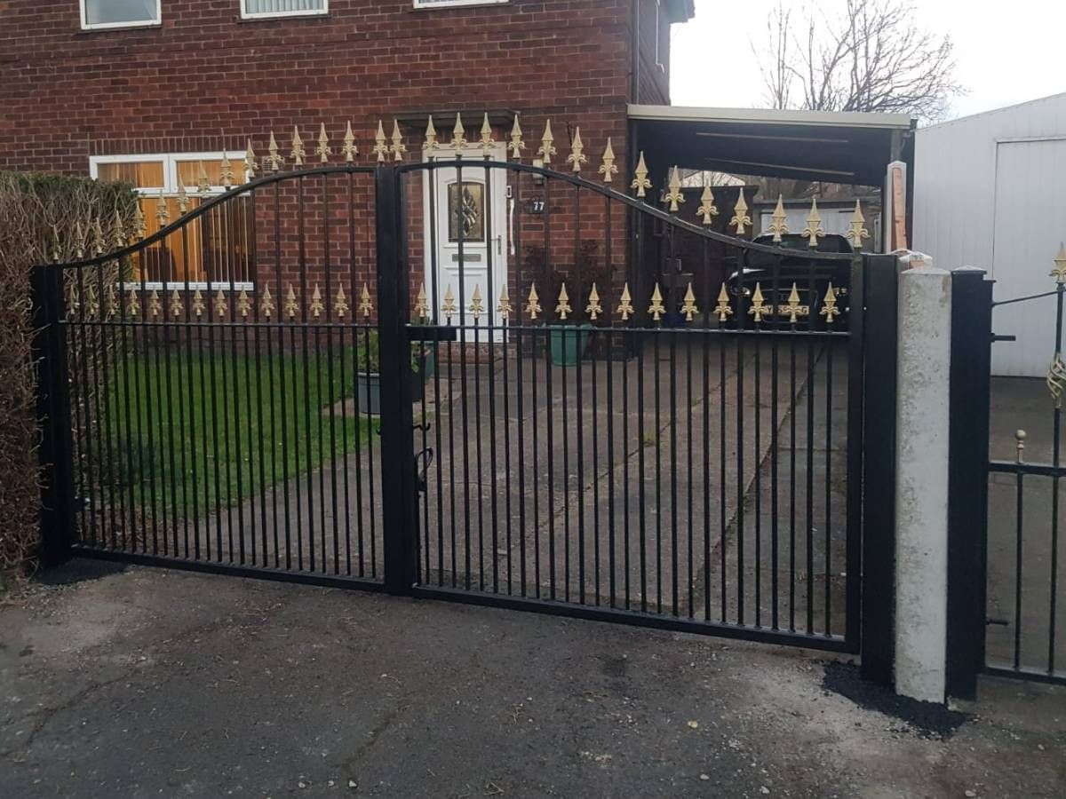 Nottingham Metalworks wrought iron gates