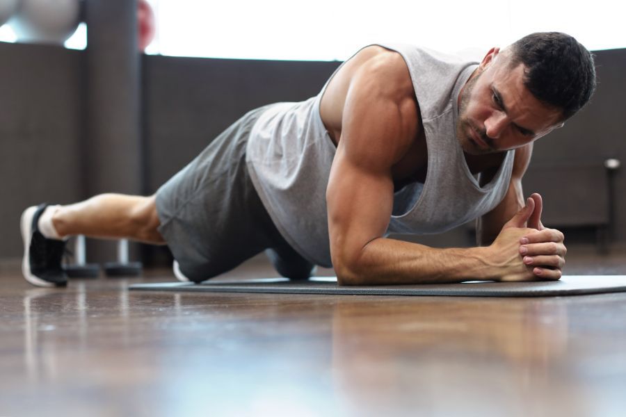 foto di un partecipante al corso di pilates