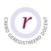 CRKBO-logo voor geregistreerde docenten: een rode 