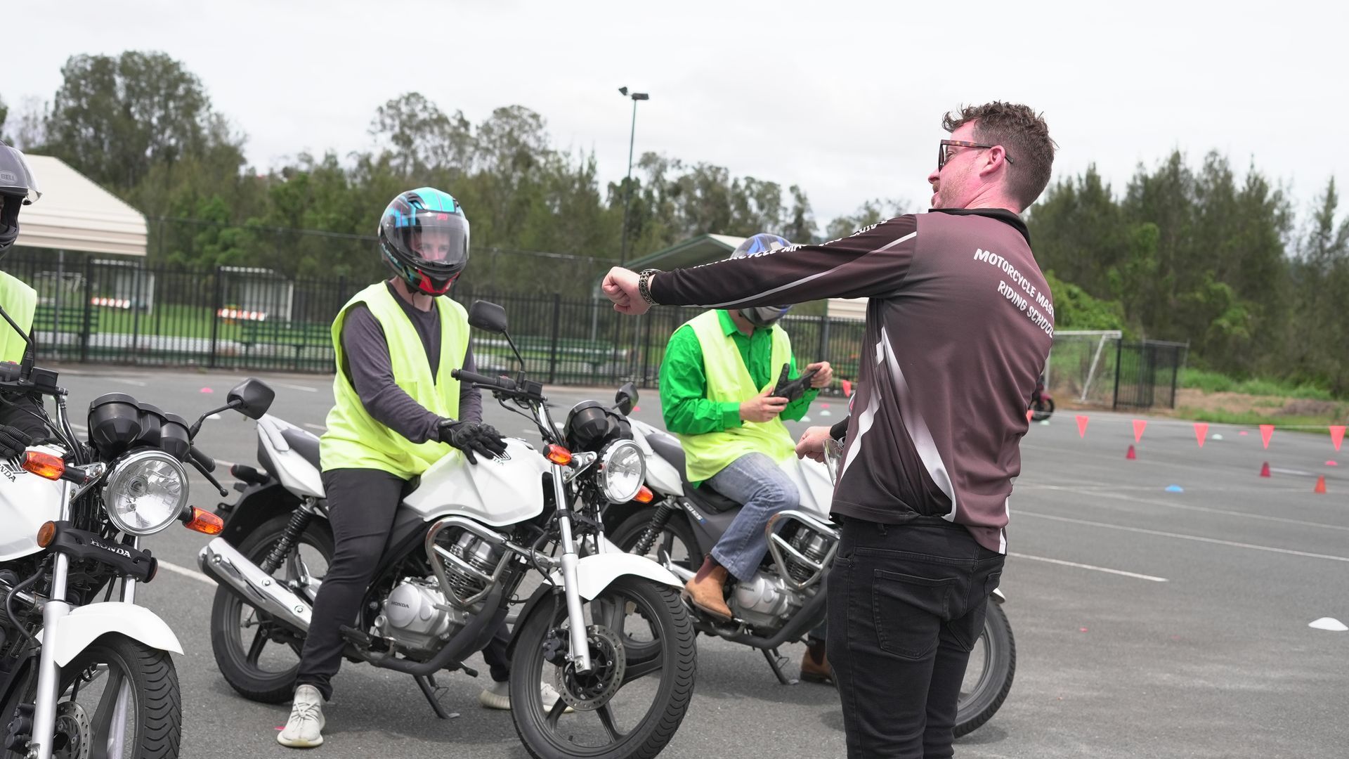 Motorcycle training at motorcycle masters gold coast