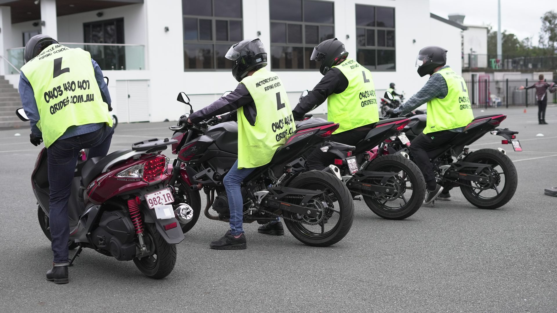 Motorcycle training at motorcycle masters gold coast