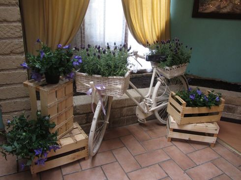 allestimento tema lavanda