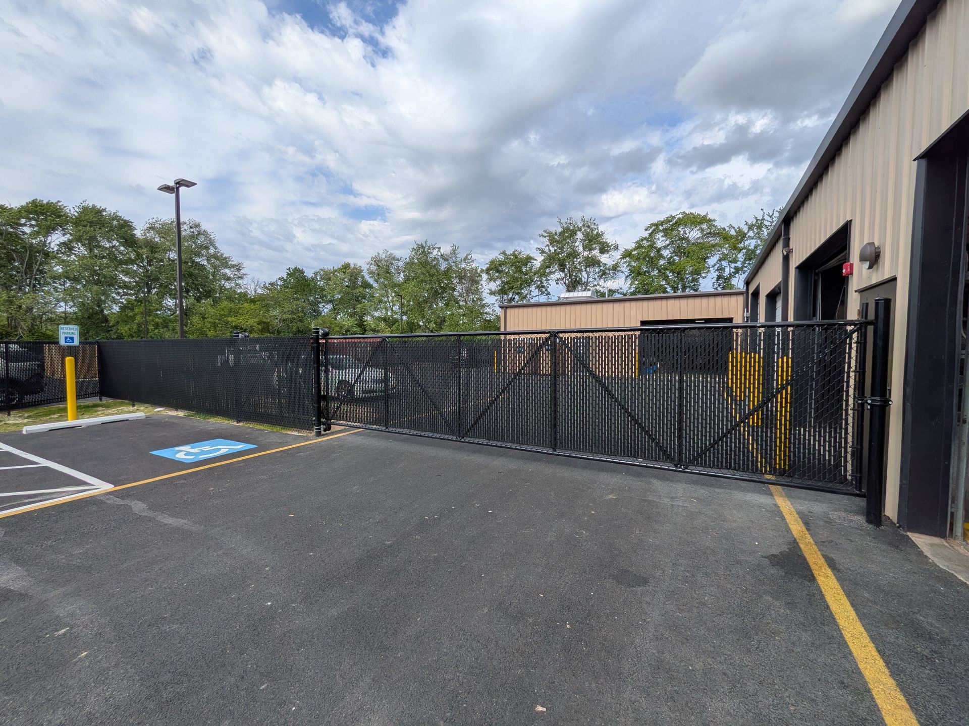Commercial Privacy and Security Fencing Installation Millcreek Fence