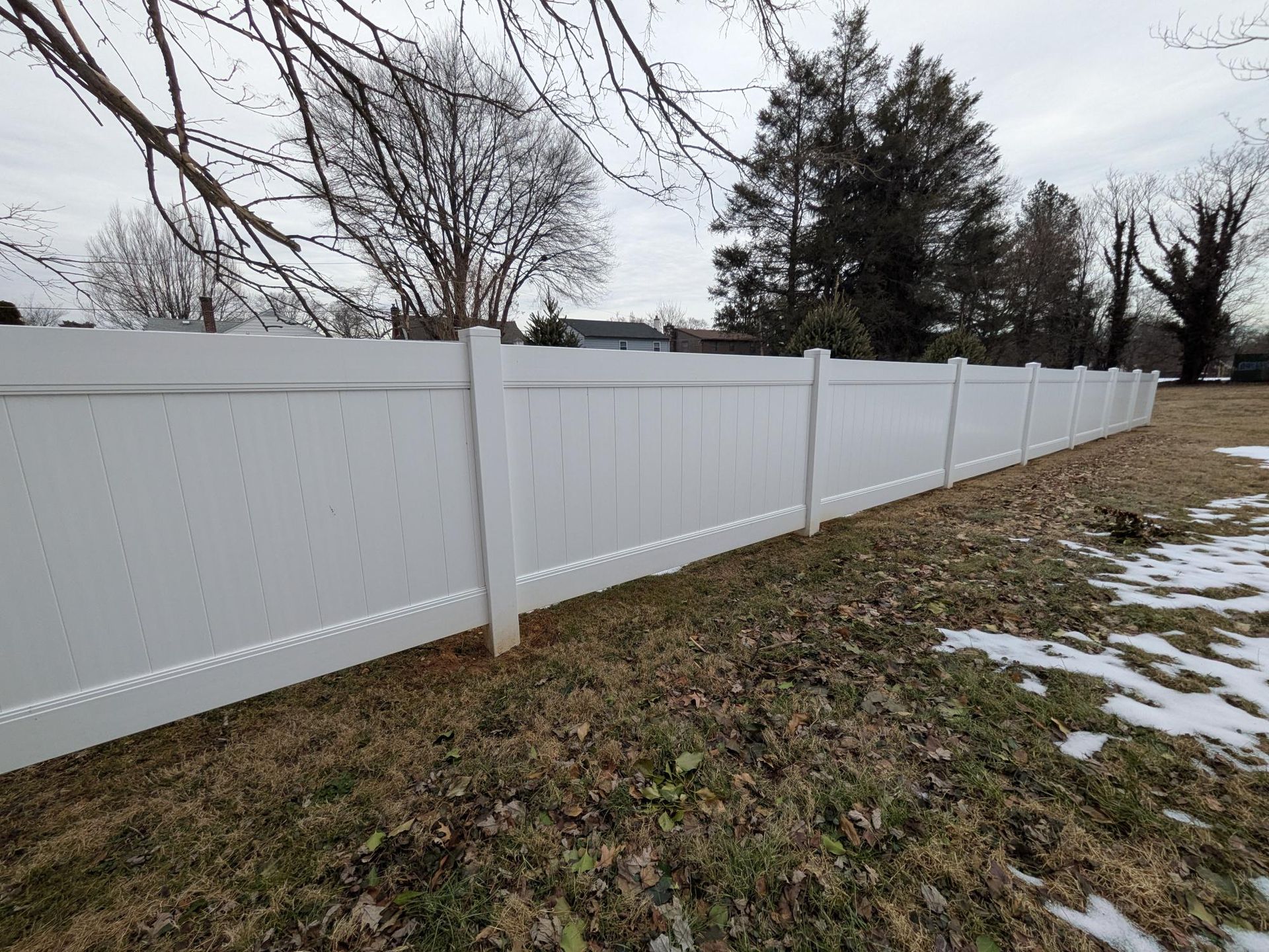 Millcreek Fence commercial fencing project in Jenkintown, PA for Hopewell Vet