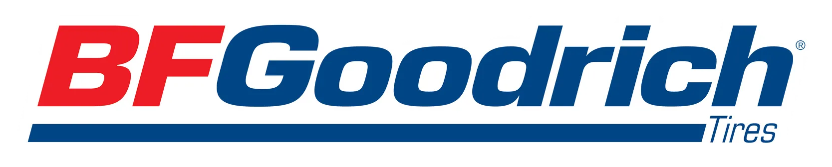 BFGoodrich Tires logo. Red