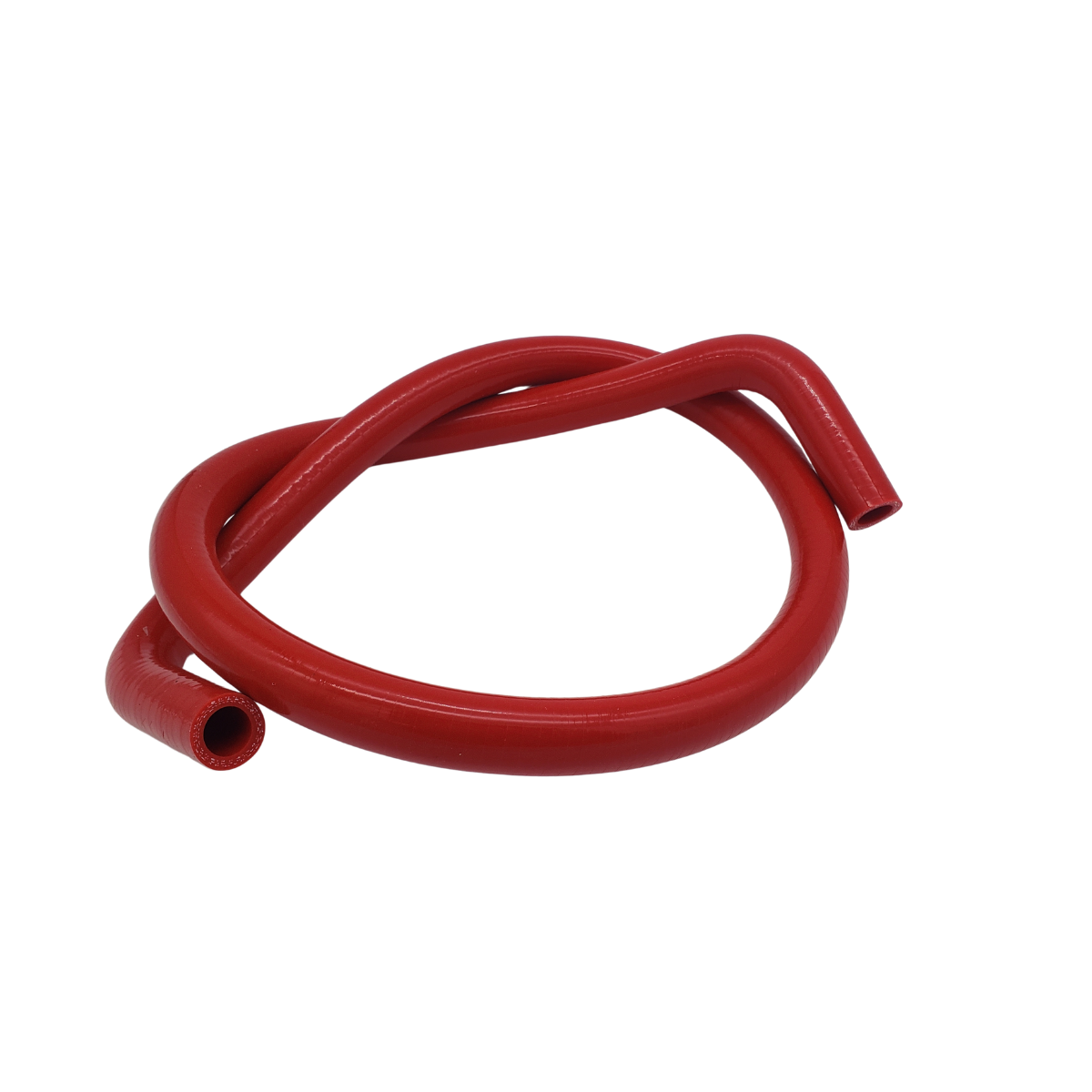 RADIATOR PIPE DOUBLE BEND RED