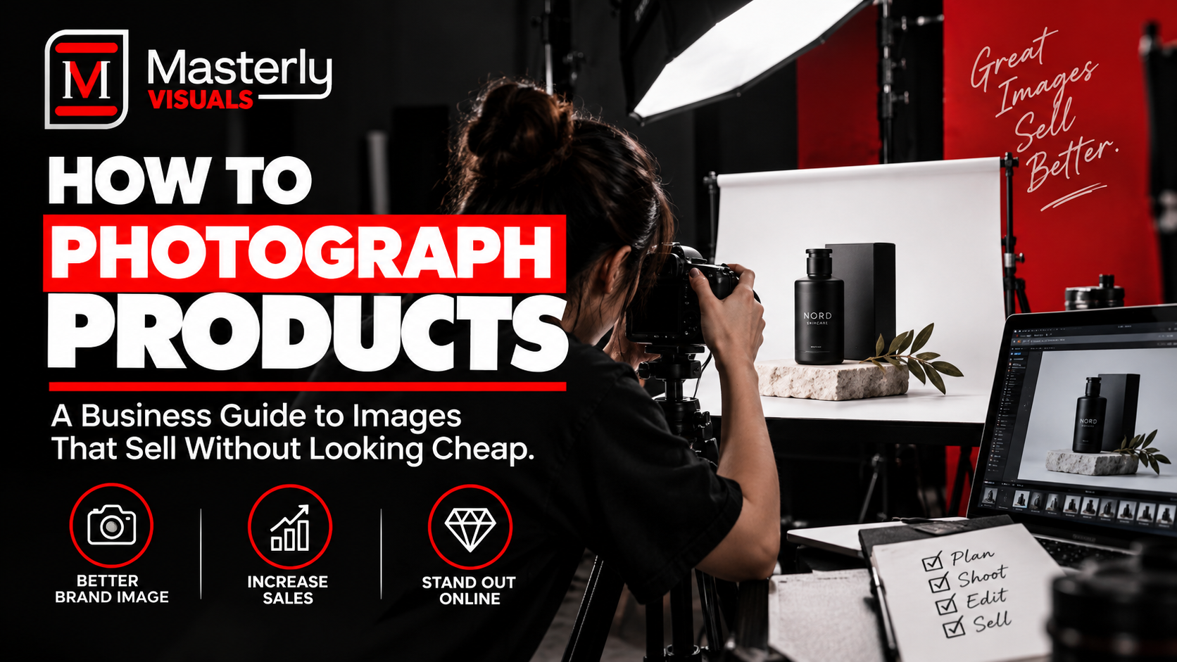 how to photograph products