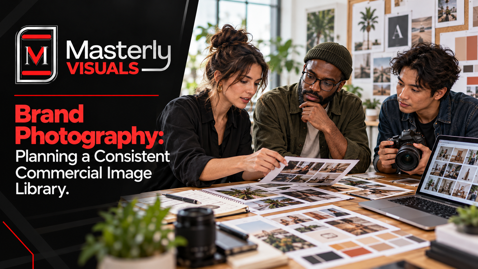 Brand photography planning, commercial images, and consistent visual marketing.