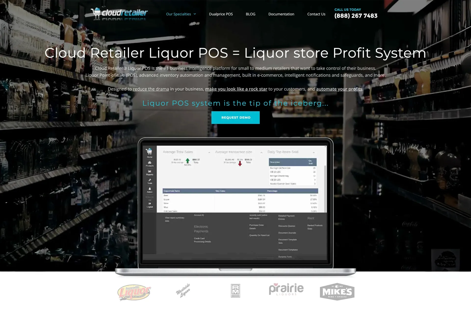 Website Before