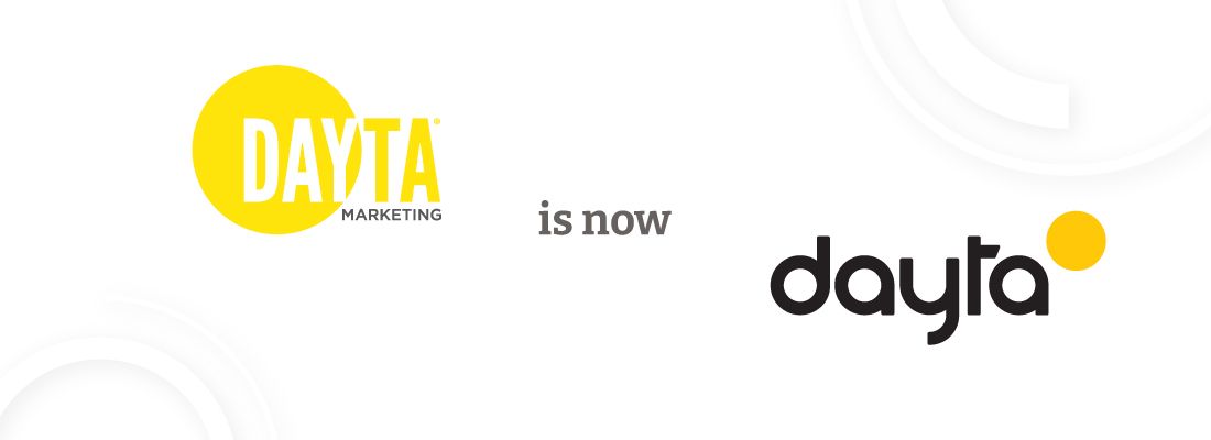 The logos for dayta and dayla are shown on a white background.
