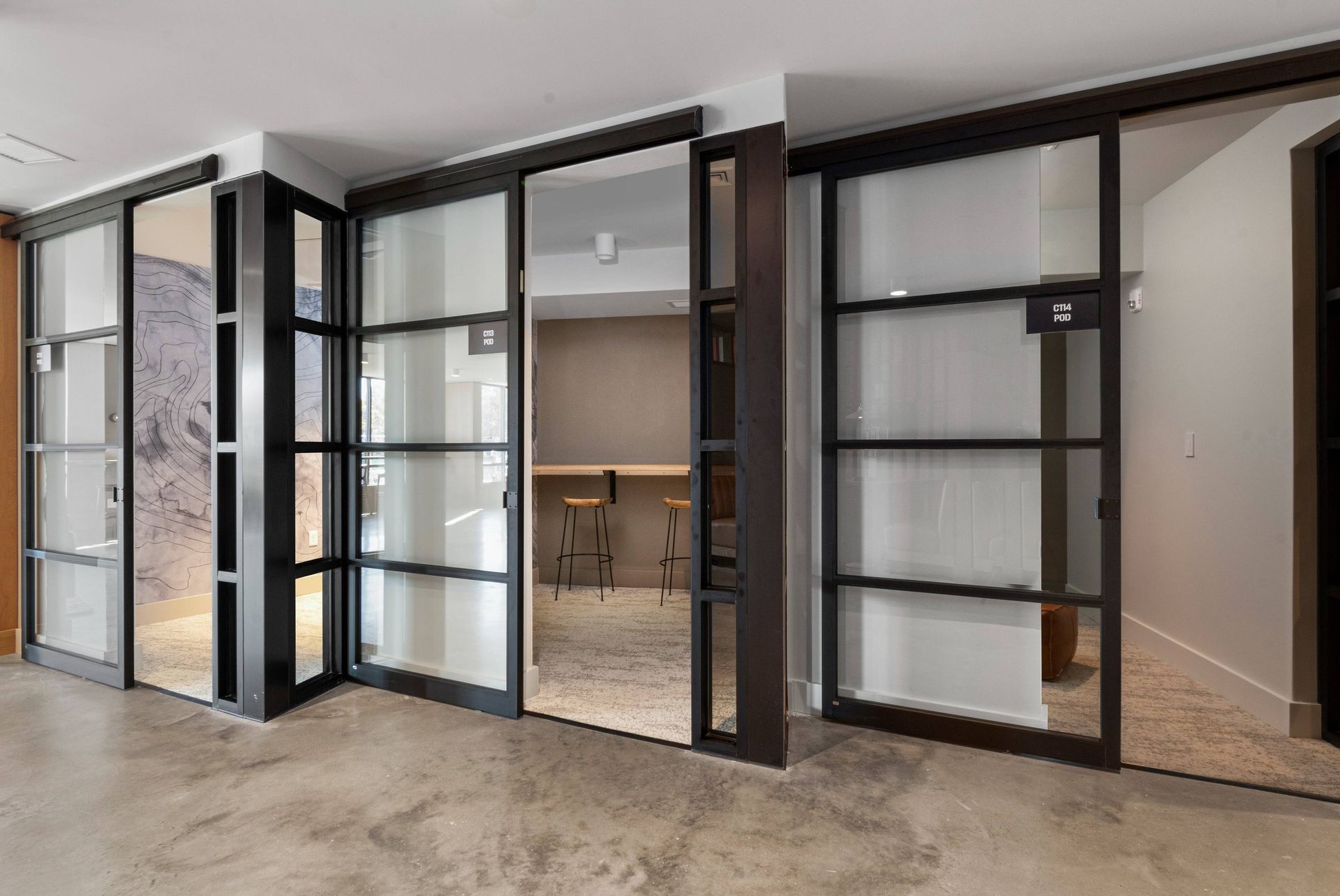 West End Yards apartment co-working spaces.