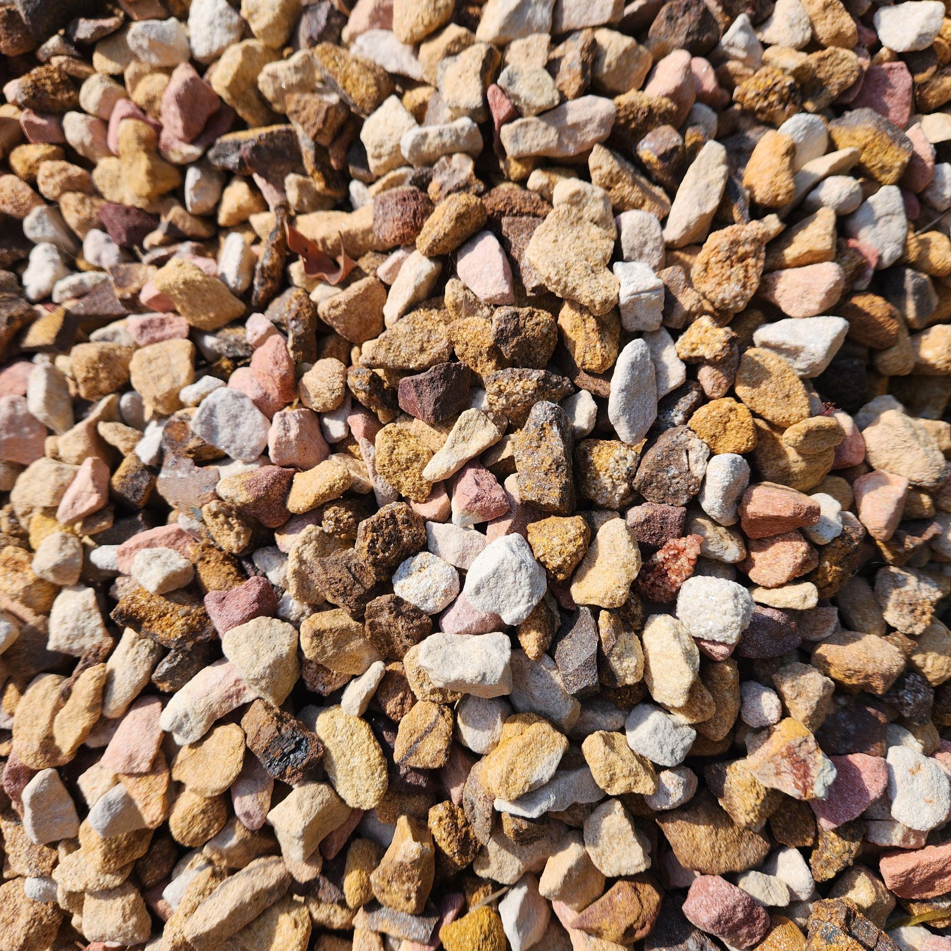 A Pile Of Rocks Of Different Sizes And Colors — Mudgeeraba Landscape Centre In Mudgeeraba, QLD