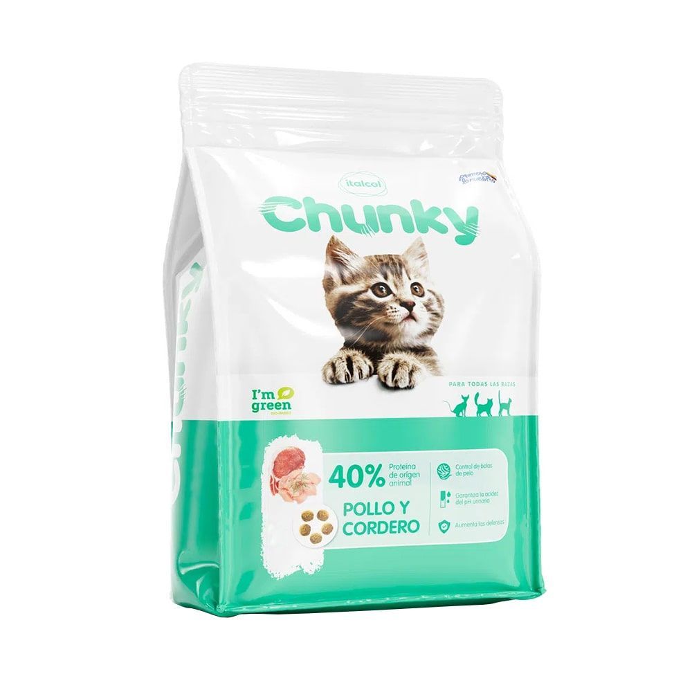 Bolsa de comida para gatos 