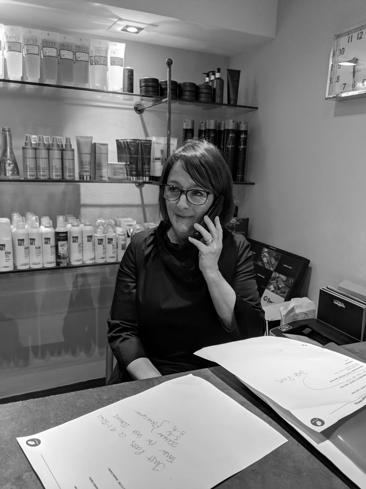 Hair cut Prive Salon Leatherhead