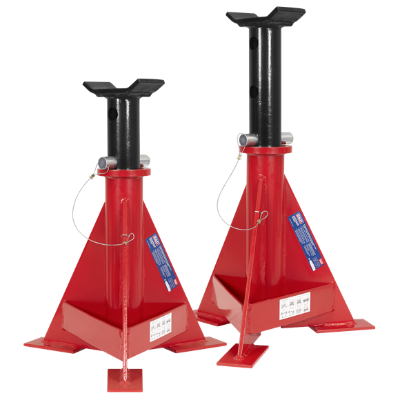 Axle Stands (Pair) 15 Tonne Capacity per Stand (Model No. AS15000)